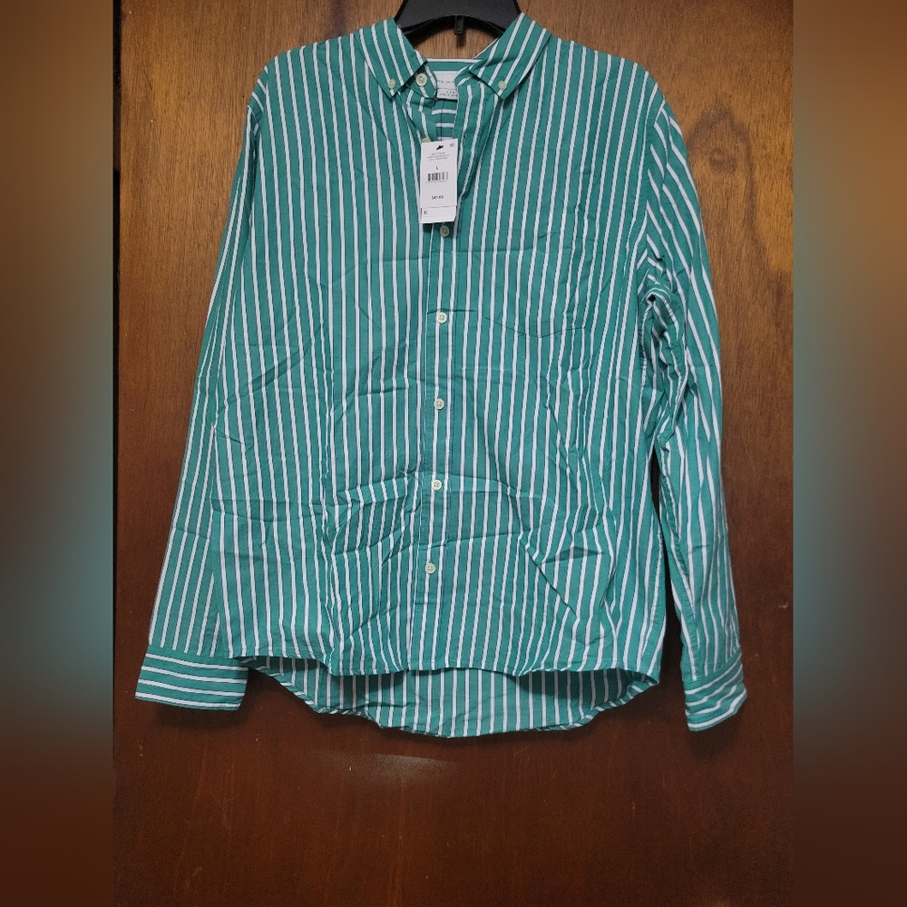 Mens long sleeve button down shirt